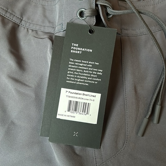 NWT Ten Thousand Iron Foundation Short (Liner) 7" Size Small - Picture 4 of 4